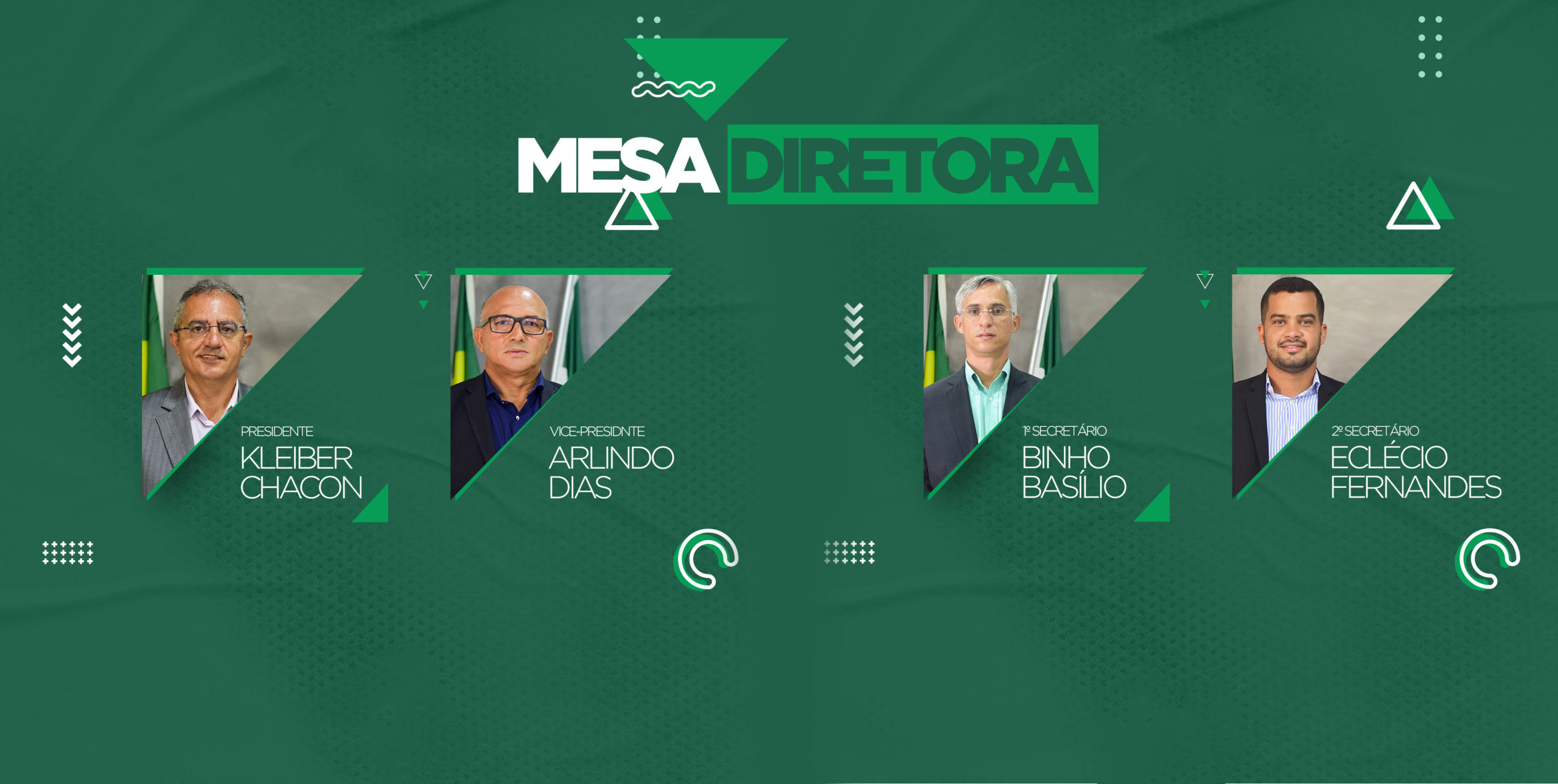 Composição da Mesa Diretora Biênio ( 2021 - 2022 )